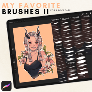 My FAV Brushes for Procreate Part II