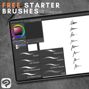 Free Clip Studio Paint Brushes