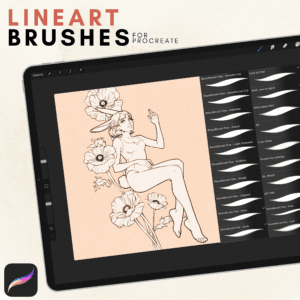 Procreate Brushes for perfect Lineart
